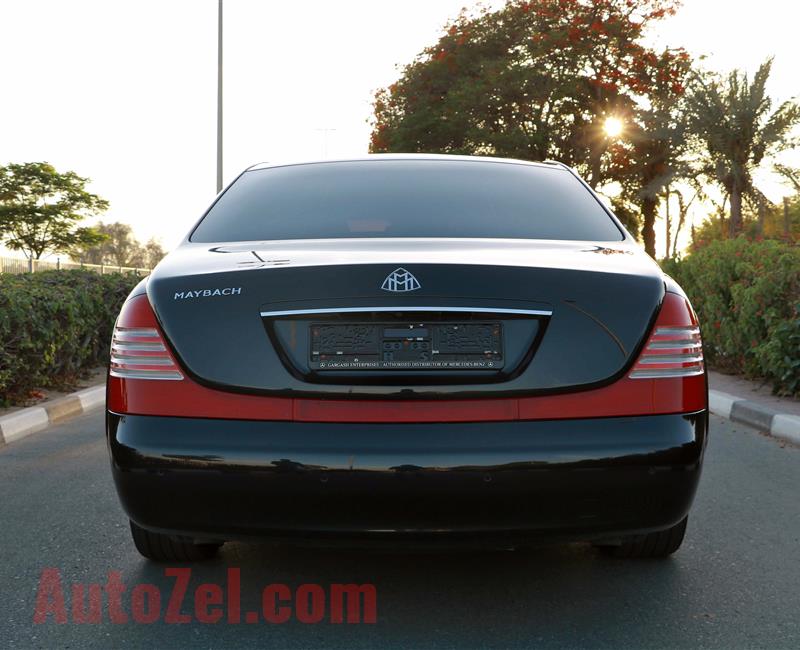 MAYBACH- 2007- BLACK- 56 000 KM- GCC SPECS