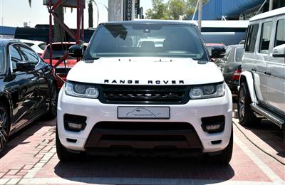 RANGE ROVER SUPERCHARGED, V8- 2014- WHITE- 128 000 KM-...