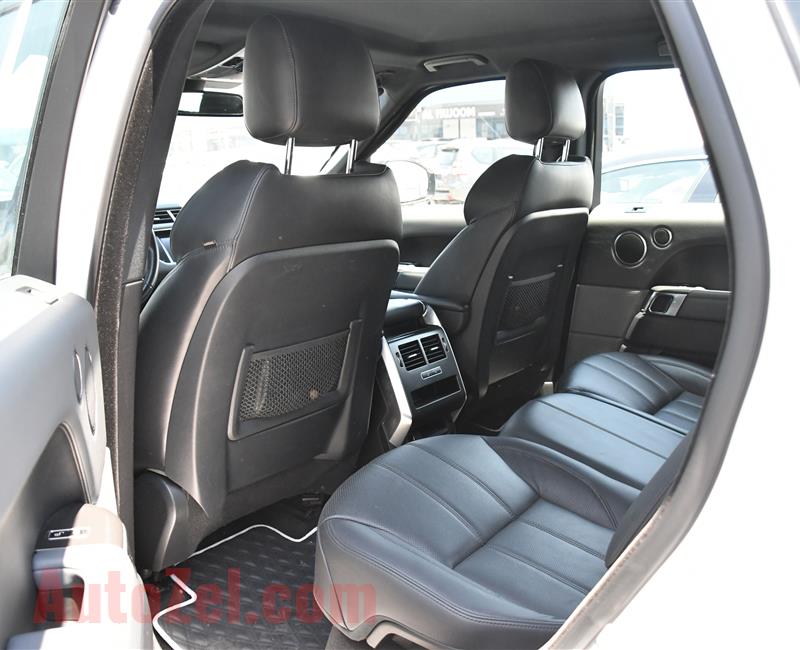RANGE ROVER SUPERCHARGED, V8- 2014- WHITE- 128 000 KM- CANADIAN SPECS