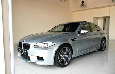 BMW M5, V8- 2013- SILVER- 128 000 KM- GCC