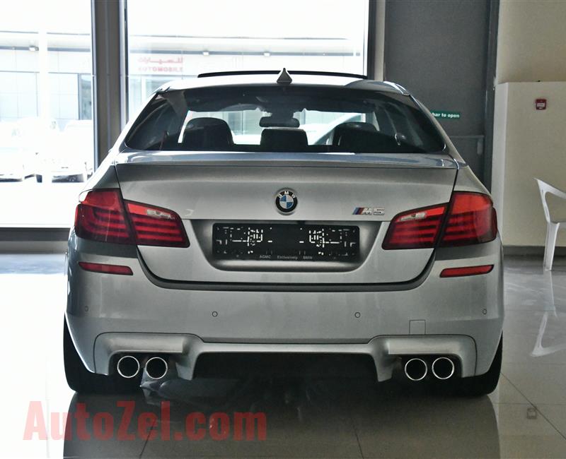 BMW M5, V8- 2013- SILVER- 128 000 KM- GCC