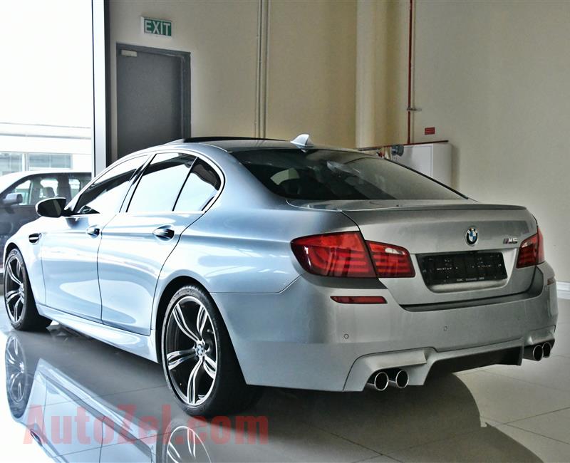 BMW M5, V8- 2013- SILVER- 128 000 KM- GCC