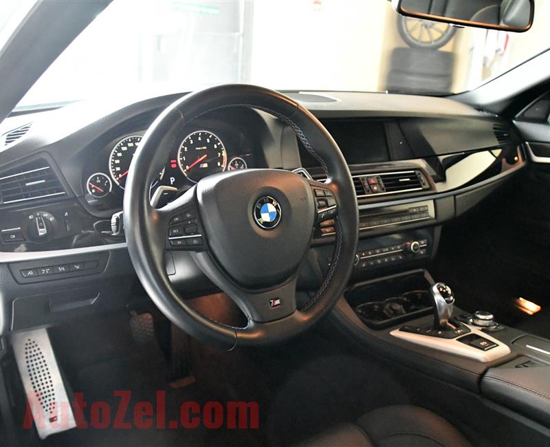 BMW M5, V8- 2013- SILVER- 128 000 KM- GCC