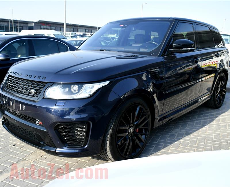 RANGE ROVER- 2016- BLUE- 61 000 KM- GCC SPECS