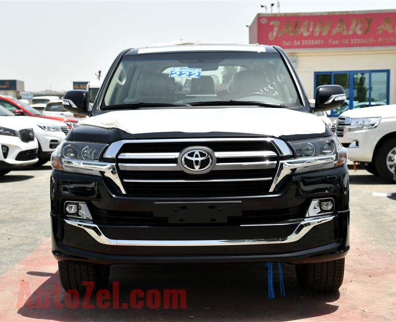 BRAND NEW TOYOTA LAND CRUISER GXR, V8- 2019- BLACK- ZERO KM- GCC