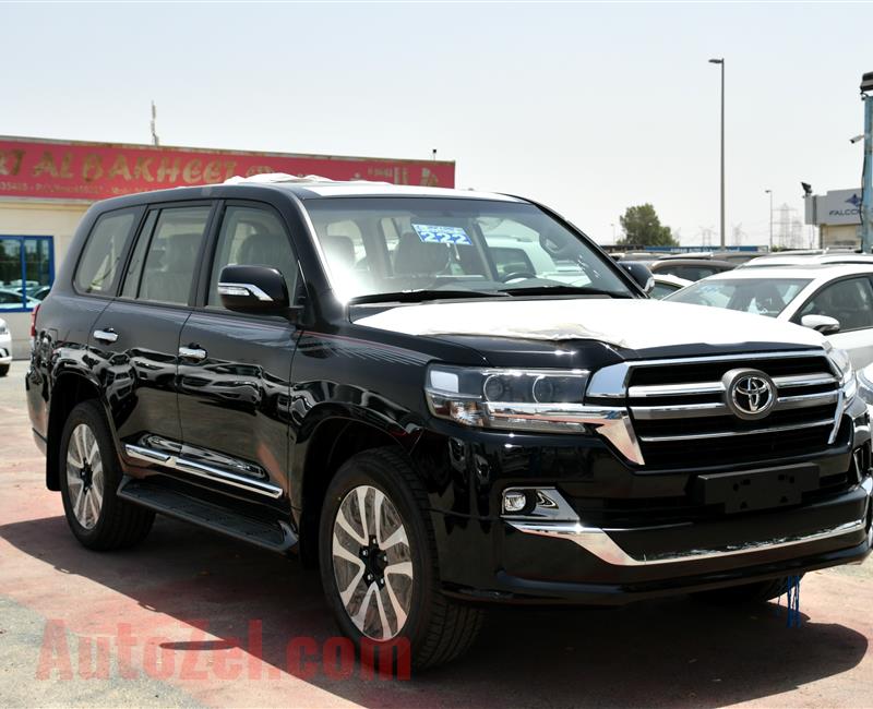 BRAND NEW TOYOTA LAND CRUISER GXR, V8- 2019- BLACK- ZERO KM- GCC