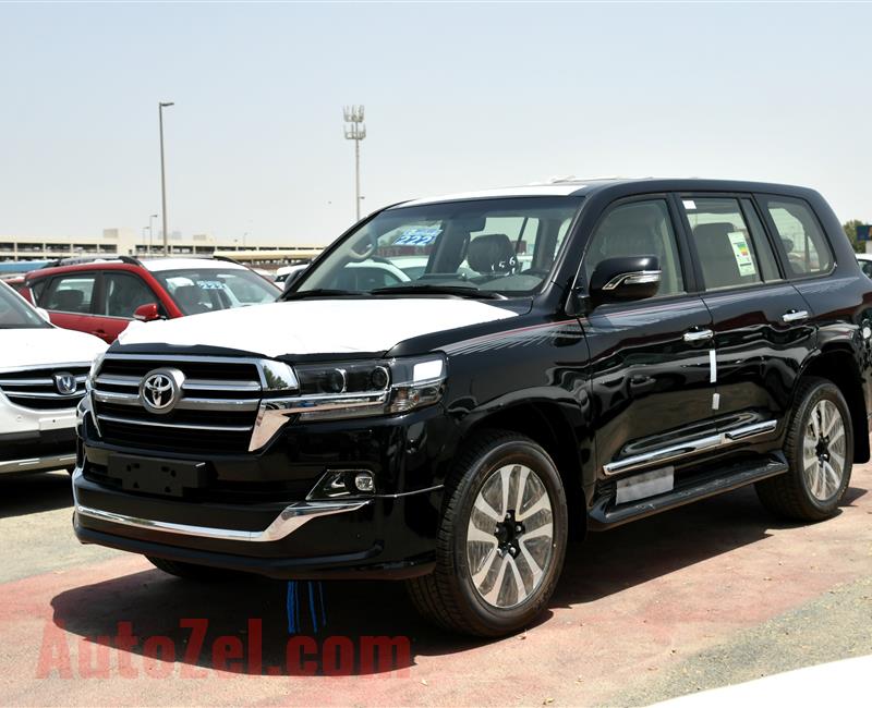 BRAND NEW TOYOTA LAND CRUISER GXR, V8- 2019- BLACK- ZERO KM- GCC