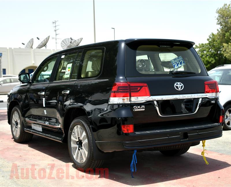 BRAND NEW TOYOTA LAND CRUISER GXR, V8- 2019- BLACK- ZERO KM- GCC