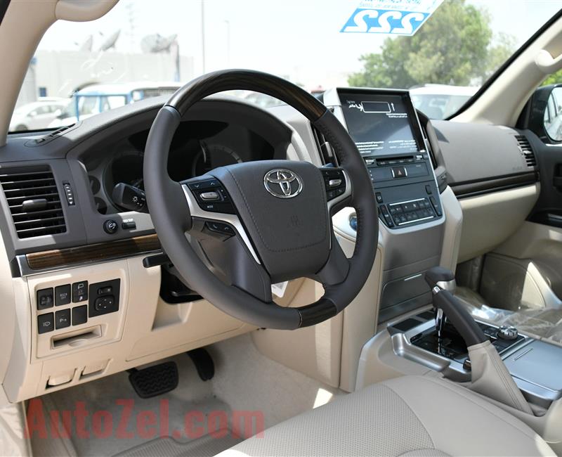 BRAND NEW TOYOTA LAND CRUISER GXR, V8- 2019- BLACK- ZERO KM- GCC