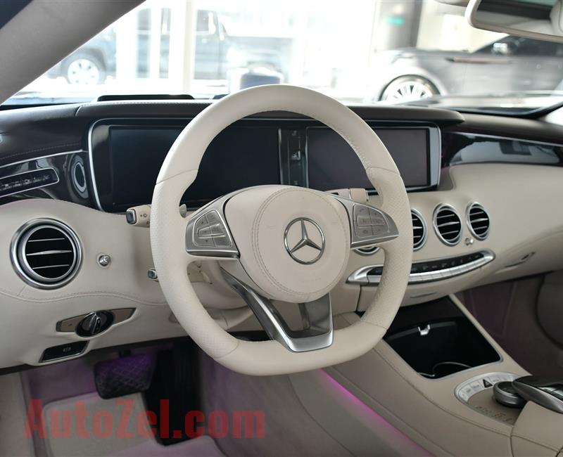 MERCEDES-BENZ S500- KIT S63 AMG- 2015- SILVER- 88 000 KM- AMERICAN SPECS