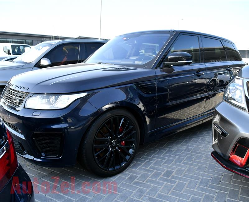 RANGE ROVER SVR- 2016- BLUE- 60 000 KM- AMERICAN SPECS