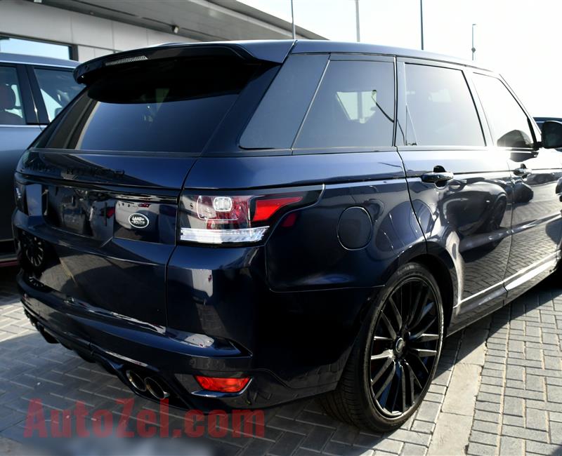 RANGE ROVER SVR- 2016- BLUE- 60 000 KM- AMERICAN SPECS