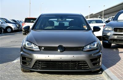 VOLKSWAGEN GOLF R- 2016- GRAY- 130 000 KM- GCC SPECS