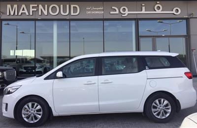 KIA CARNIVAL- 2016- WHITE- 95 000 KM- GCC SPECS