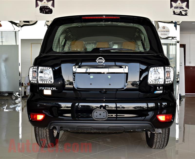 BRAND NEW NISSAN PATROL LE, V8- 2019- BLACK- ZERO KM- GCC