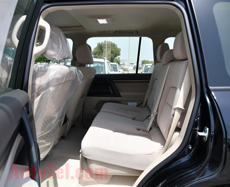 BRAND NEW TOYOTA LAND CRUISER GXR, V8- 2019- BLACK- ZERO KM- GCC, DIESEL