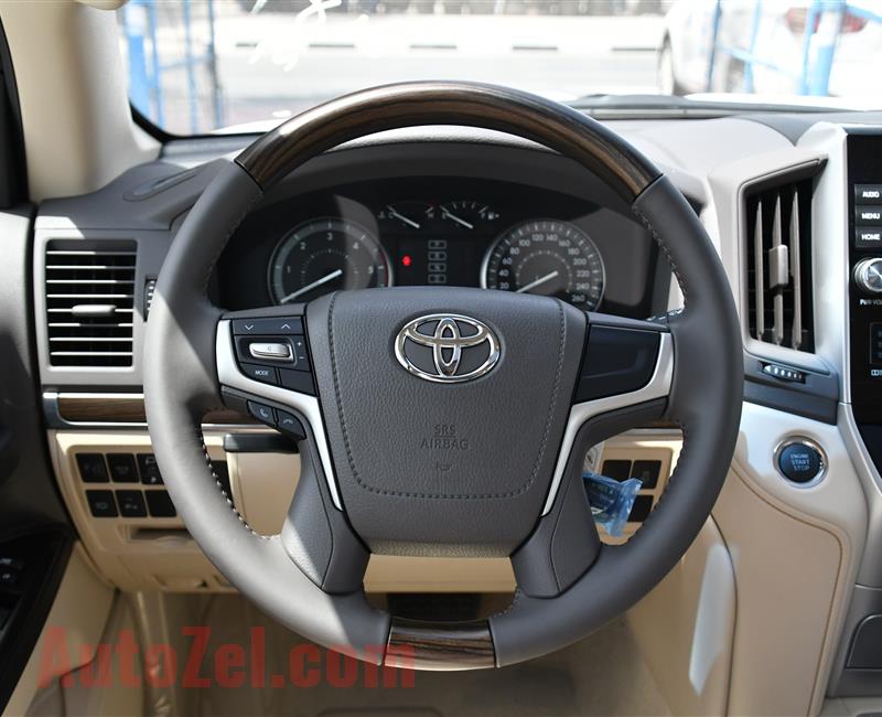 BRAND NEW TOYOTA LAND CRUISER GXR, V8- 2019- BLACK- ZERO KM- GCC, DIESEL