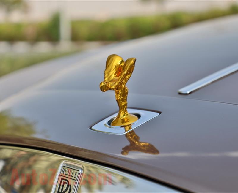 ROLLS ROYCE WRAITH, V12- 2016- GOLD- 6 000 KM- GCC