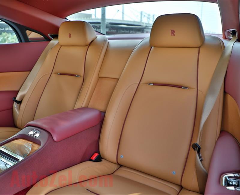 ROLLS ROYCE WRAITH, V12- 2016- GOLD- 6 000 KM- GCC