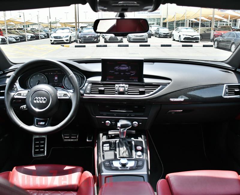 AUDI S7, V8- 2013- WHITE- 158 000 KM- GCC