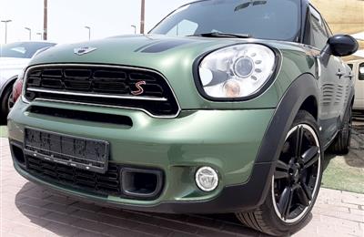 MINI COOPER S- 2016- GREEN- 80 000 KM- GCC SPECS