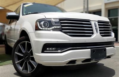 LINCOLN NAVIGATOR- 2017- WHITE- 95 000 KM- GCC SPECS