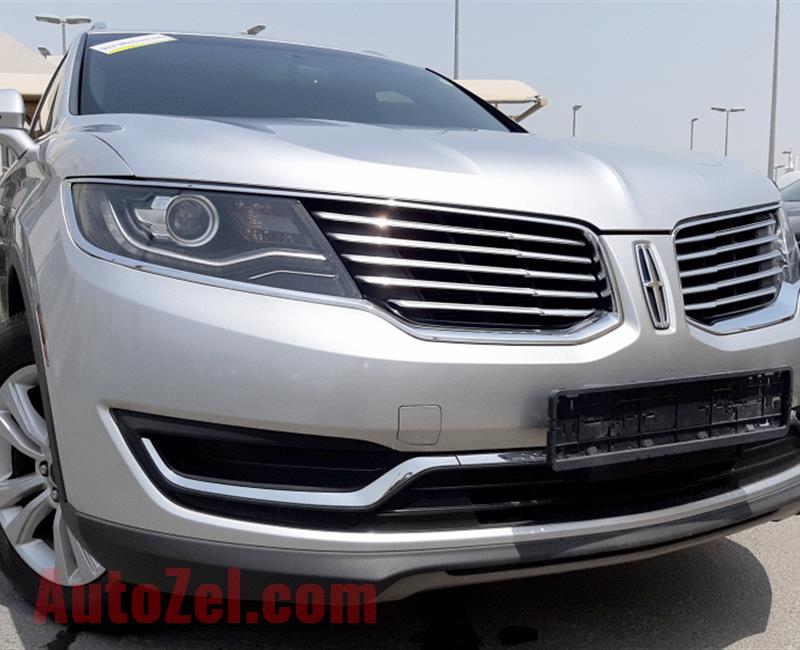 LINCOLN MKX- 2016- WHITE- 45 000 KM- GCC SPECS