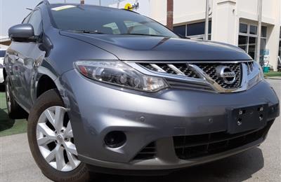 NISSAN MURANO 3.5L- 2015- GRAY- 61 000 KM- GCC SPECS