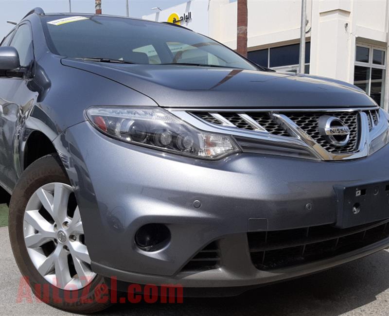 NISSAN MURANO 3.5L- 2015- GRAY- 61 000 KM- GCC SPECS