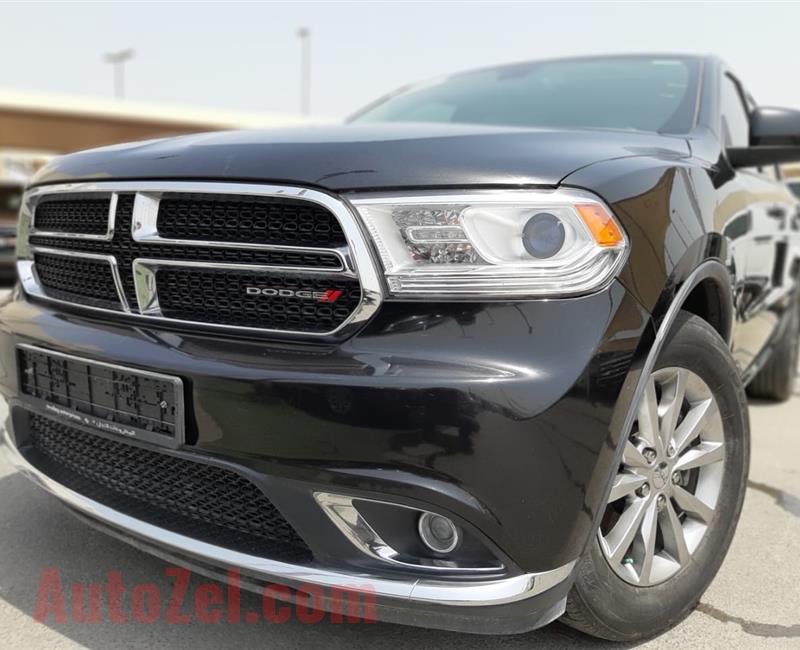 DODGE DURANGO- 2016- BLACK- 85 363 KM- GCC SPECS