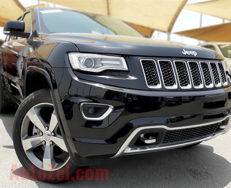 BRAND NEW JEEP GRAND CHEROKEE- 2016- BLACK- GCC SPECS