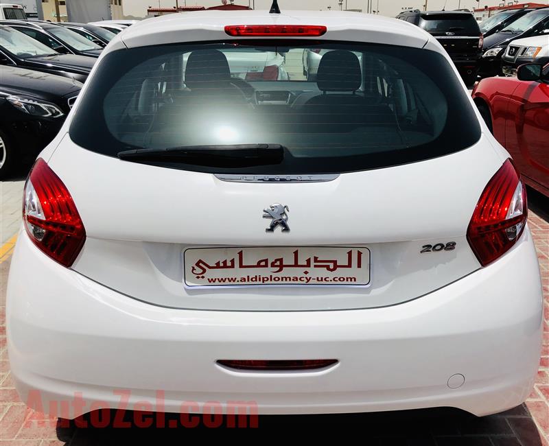Peugeot 2018 2015 very good condition warranty 