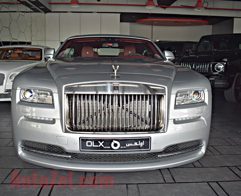 ROLLS ROYCE MODEL 2016 - SILVER  - 10,000 KM -  V12 - GCC 