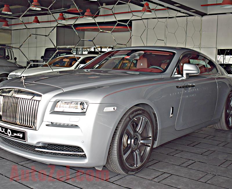 ROLLS ROYCE MODEL 2016 - SILVER  - 10,000 KM -  V12 - GCC 