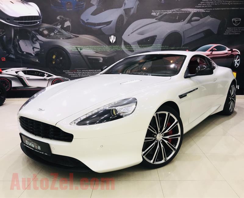 ASTON MARTIN DB9 6.0L, V12- 2014- WHITE- 49 000 KM- GCC