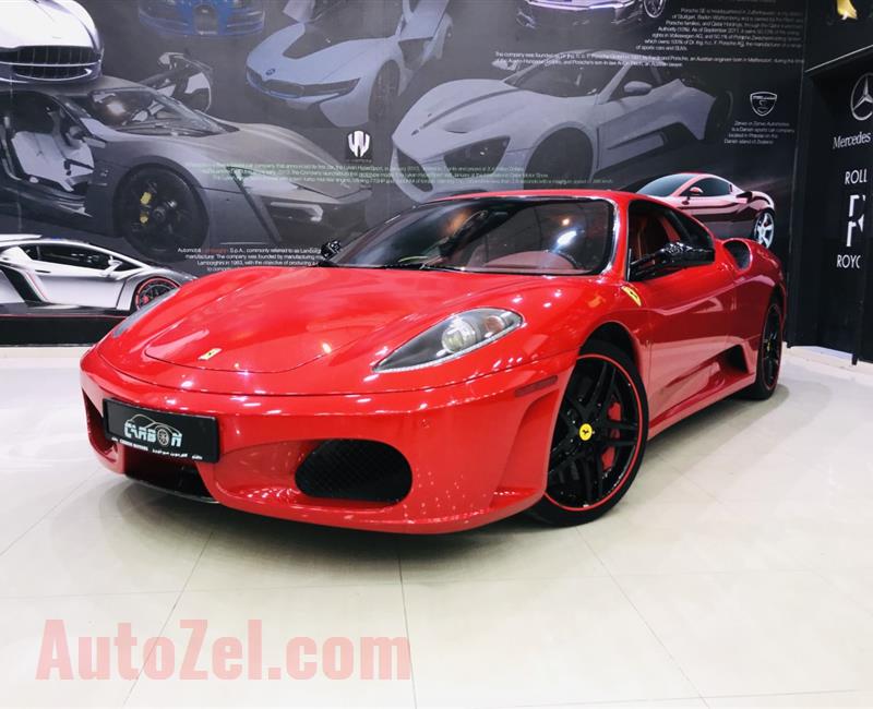 FERRARI F430, V8- 2009- RED- 24 000 KM- GCC