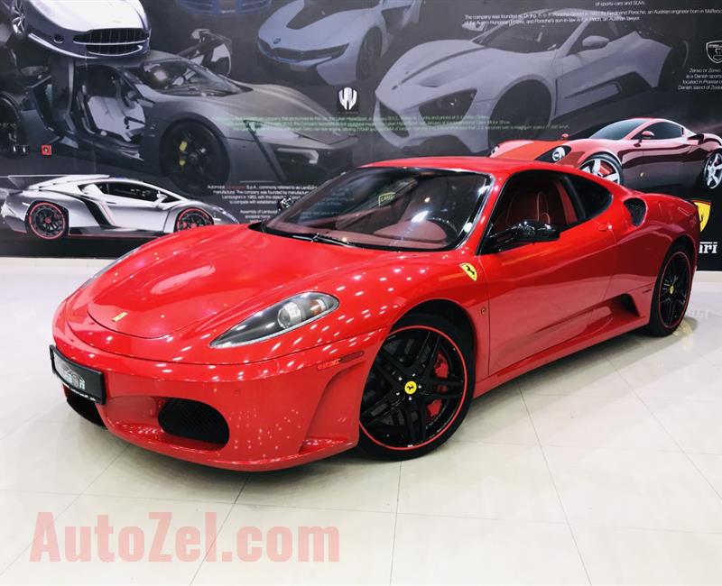 FERRARI F430, V8- 2009- RED- 24 000 KM- GCC