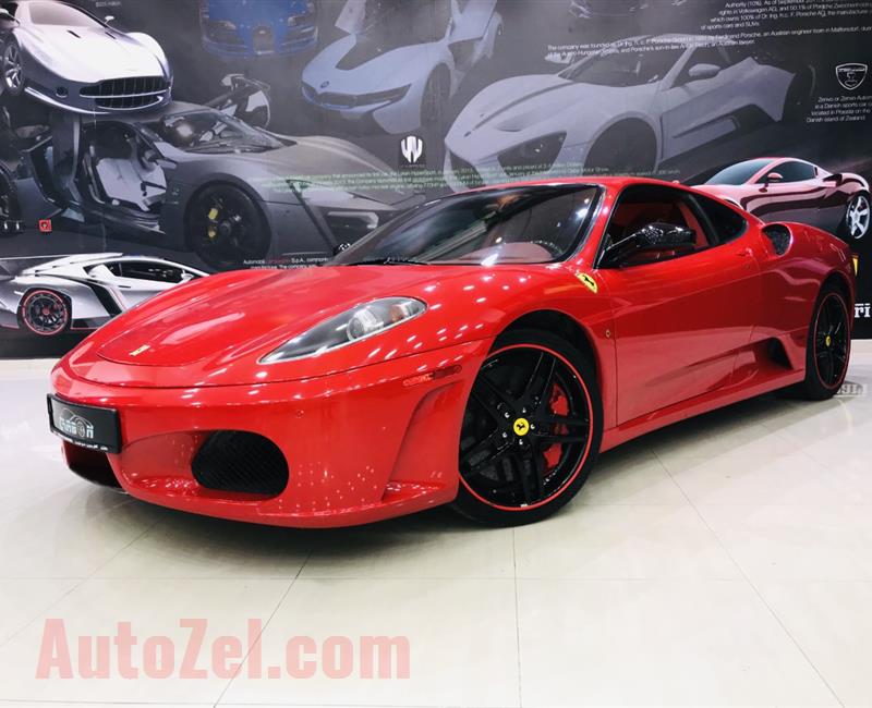 FERRARI F430, V8- 2009- RED- 24 000 KM- GCC