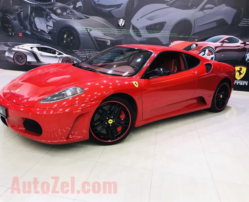 FERRARI F430, V8- 2009- RED- 24 000 KM- GCC