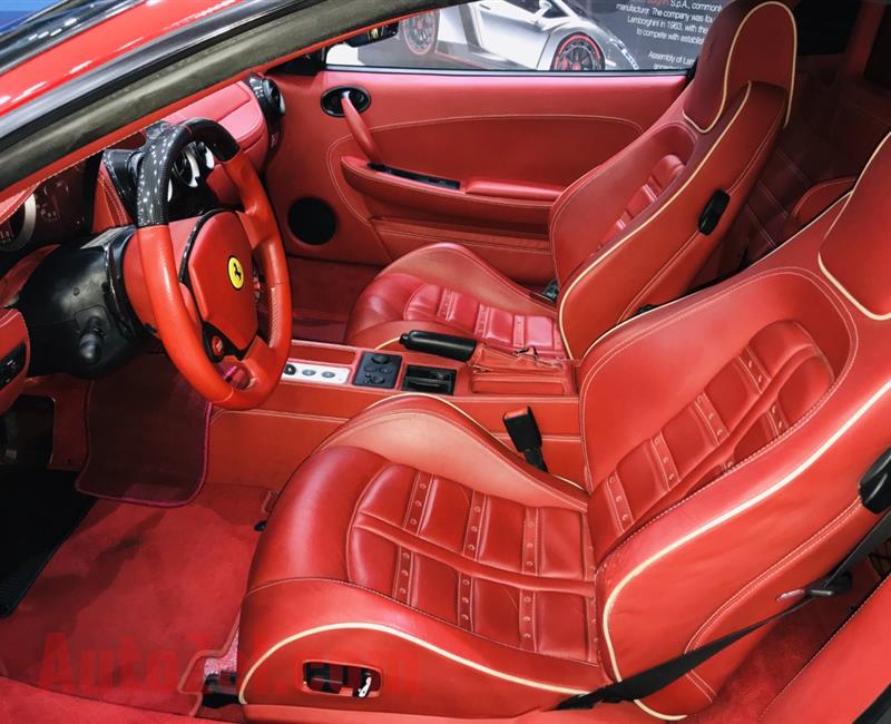 FERRARI F430, V8- 2009- RED- 24 000 KM- GCC