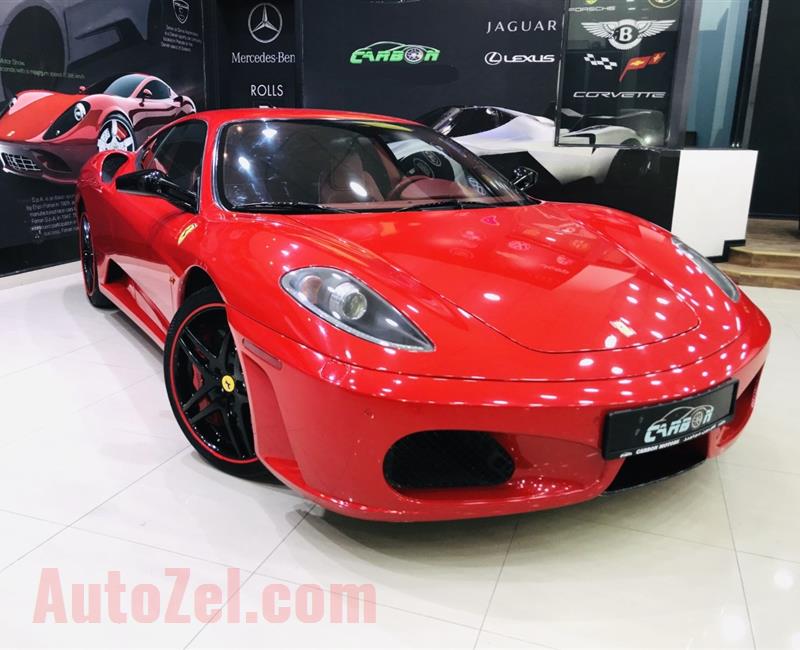 FERRARI F430, V8- 2009- RED- 24 000 KM- GCC