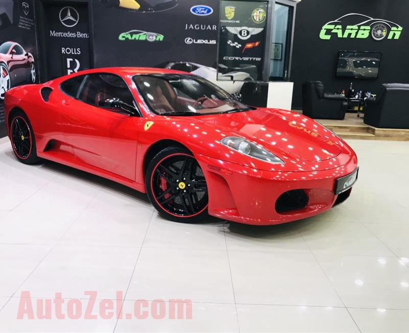 FERRARI F430, V8- 2009- RED- 24 000 KM- GCC