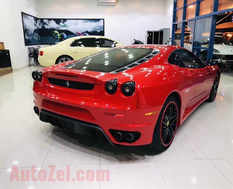 FERRARI F430, V8- 2009- RED- 24 000 KM- GCC