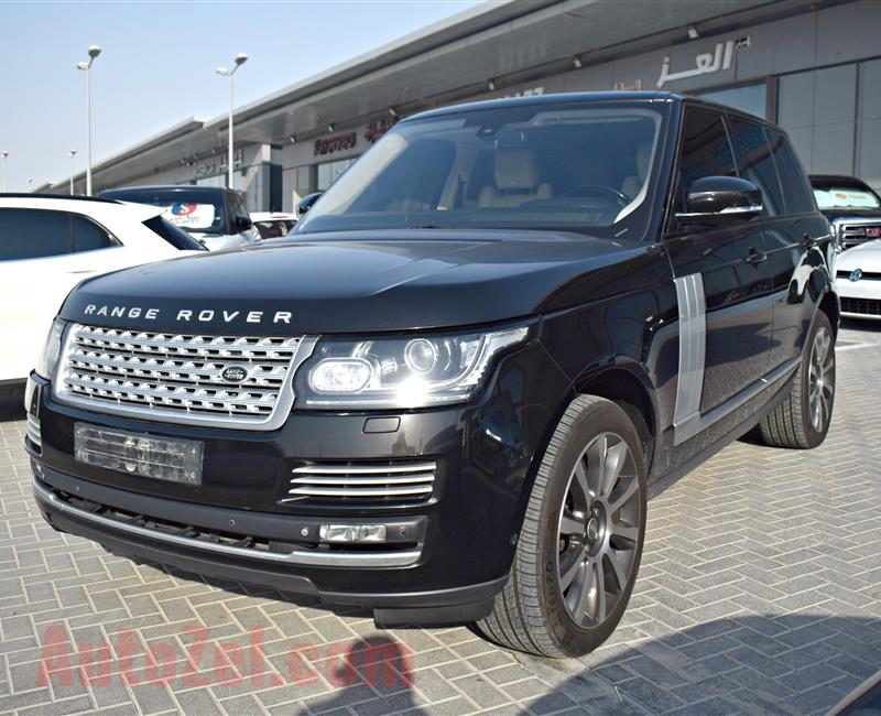 RANGE ROVER VOGUE SUPERCHARGED- 2013- BLACK- 145 000 KM- GCC