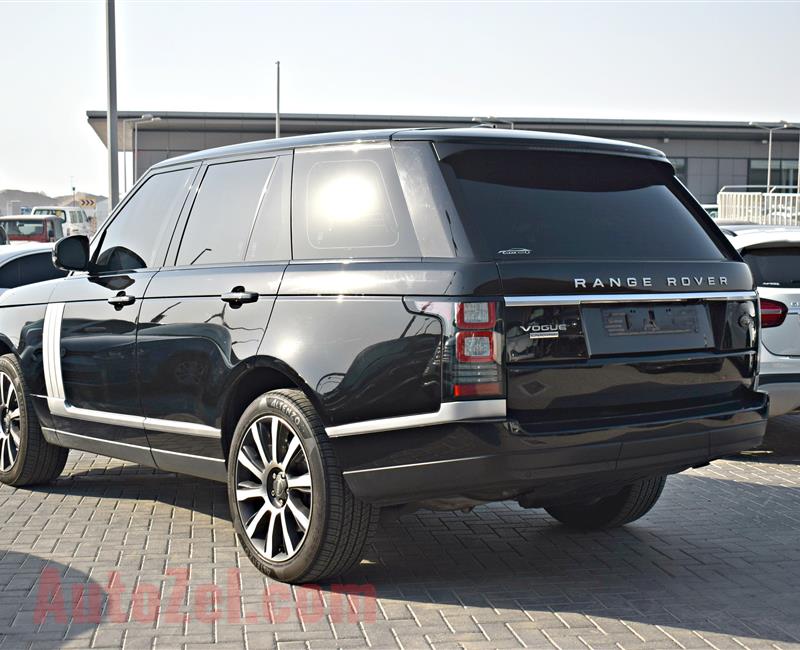 RANGE ROVER VOGUE SUPERCHARGED- 2013- BLACK- 145 000 KM- GCC