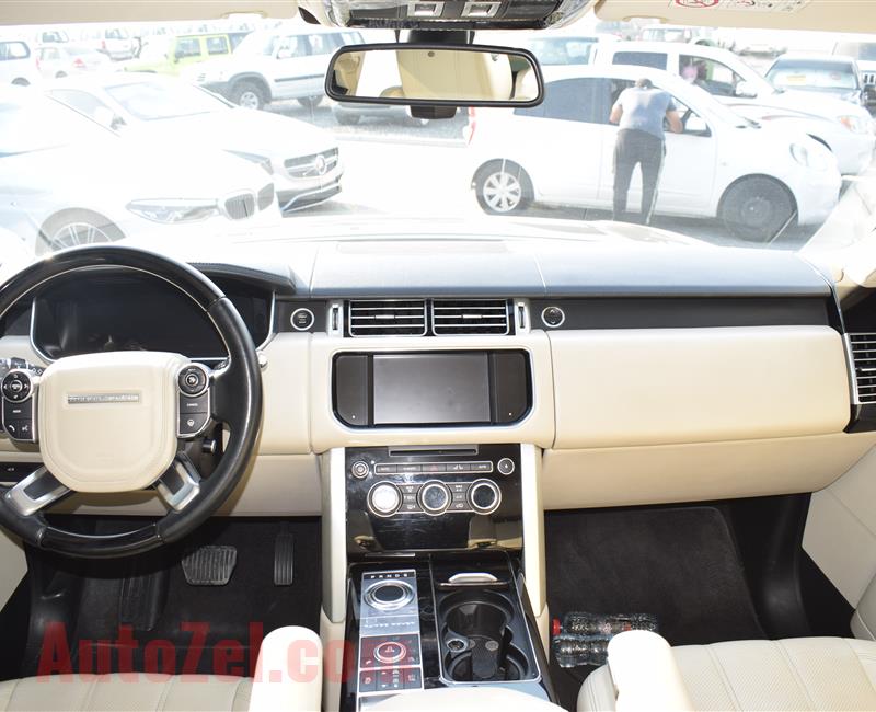 RANGE ROVER VOGUE SUPERCHARGED- 2013- BLACK- 145 000 KM- GCC