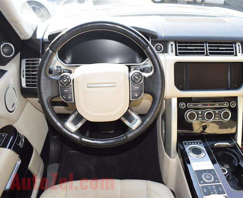 RANGE ROVER VOGUE SUPERCHARGED- 2013- BLACK- 145 000 KM- GCC