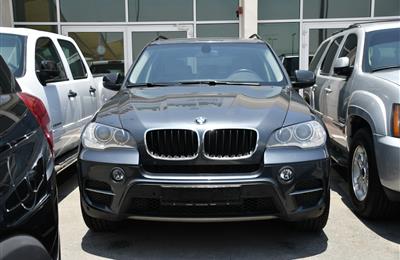 BMW X5- 2013- GRAY- 160 000 KM- GCC SPECS