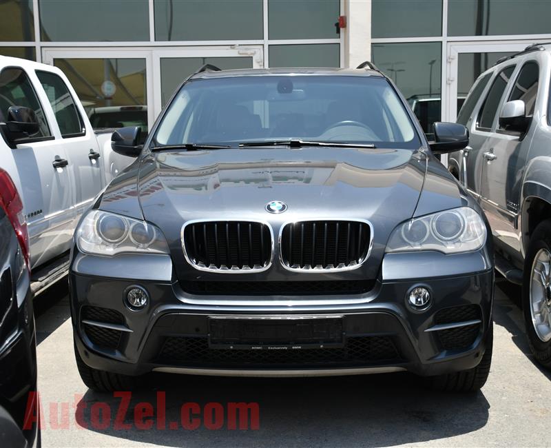 BMW X5- 2013- GRAY- 160 000 KM- GCC SPECS