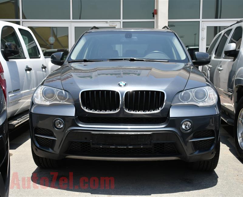 BMW X5- 2013- GRAY- 160 000 KM- GCC SPECS